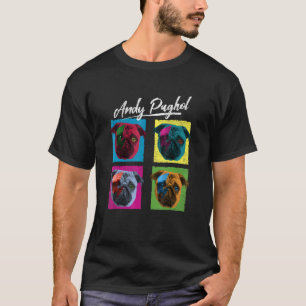 Pop Puggle Mops Dog Owner Artist Haustier Hund Möp T-Shirt