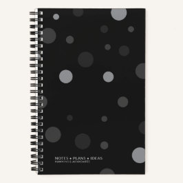 Pop-Punkte-Spiralgestelle Notizbuch