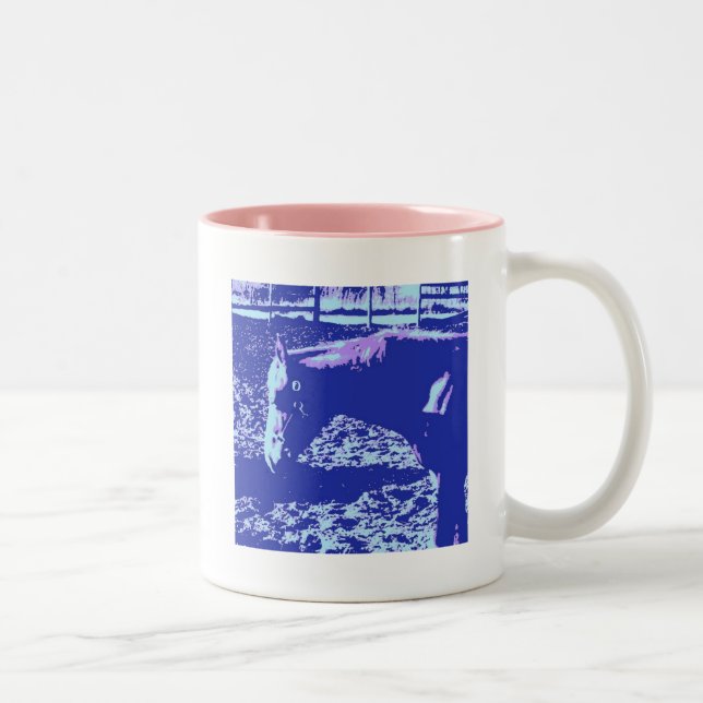 Pop Ranch Zweifarbige Tasse (Rechts)