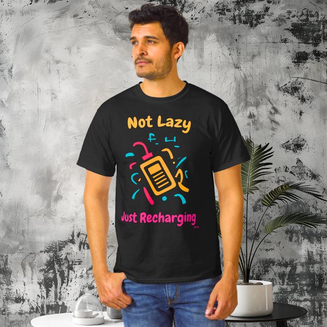 Pop Recharge Art Graphic T - Shirt (Von Creator hochgeladen)