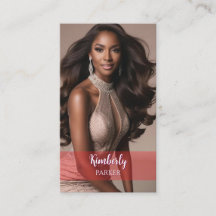 Pop Red Gradient Business Card