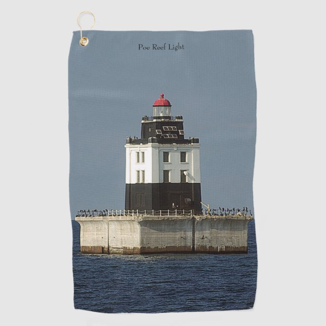 Pop Reef Leichtgolfhandtuch Golfhandtuch (Vorderseite)