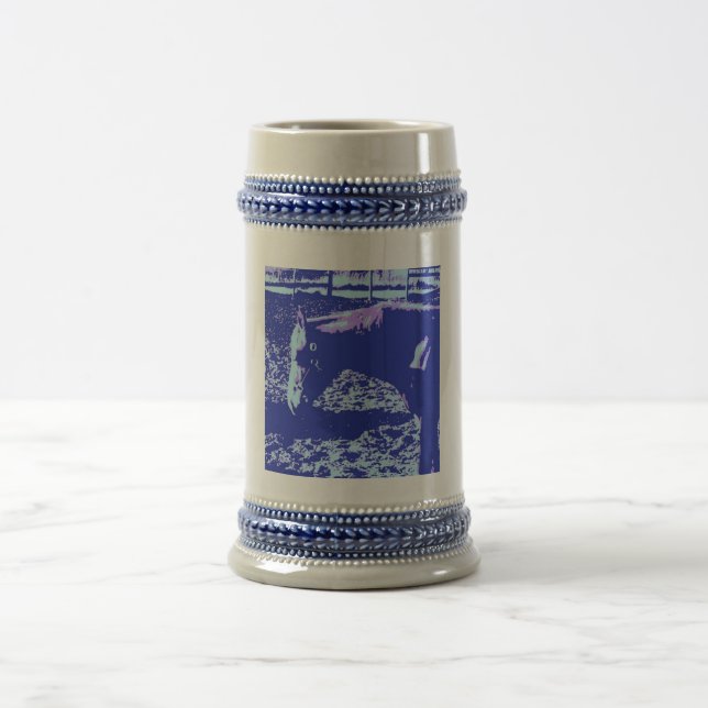 Pop Reiten Bierglas (Mittel)