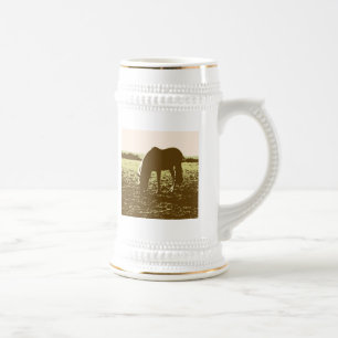 Pop Reiten Bierglas