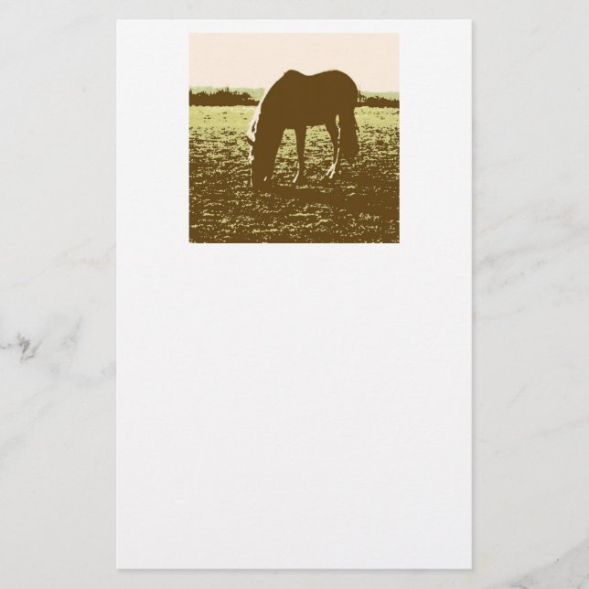 Pop Reiten Briefpapier (Vorderseite)