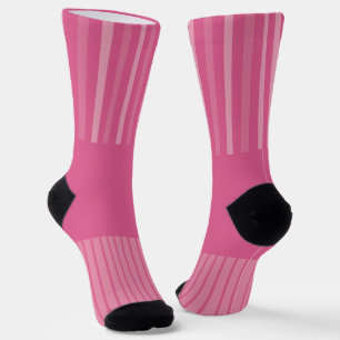 Pop - Rosa Streifen Socken