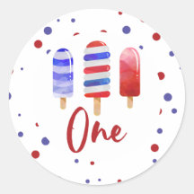 Pop Rotes Blau 1. Geburtstag