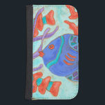 Pop Geldbeutel Hülle Für Das Samsung Galaxy S4<br><div class="desc">Dieses Gemälde von Nancy Slocum erfasst das wunderschöne Wasserleben unter Wasser. Es stellt Farbfische dar,  die im blauen Ozean schwimmen. Dieses Bild wird jedem Wohnzimmer oder Kinderzimmer Farbe verleihen.</div>