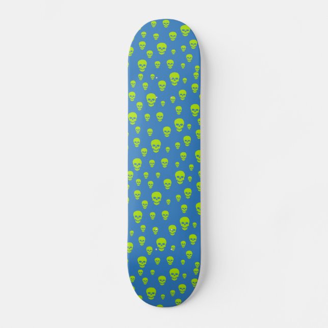 Pop Skulls Skateboard (Vorderseite)