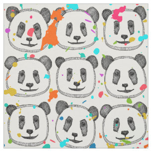 Pop Spritzer Panda Cookies Stoff