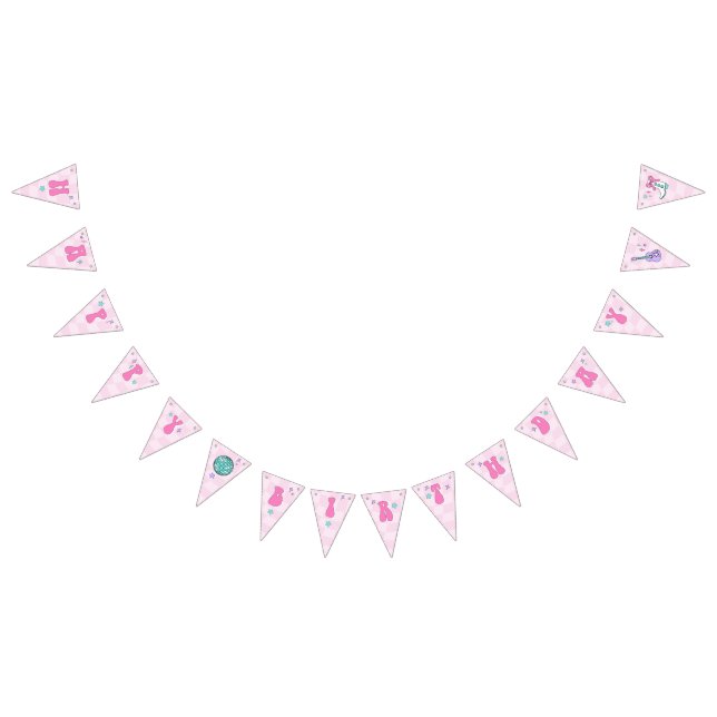 Pop Star Eras Anniversaire Pennant Bannière (Tout)