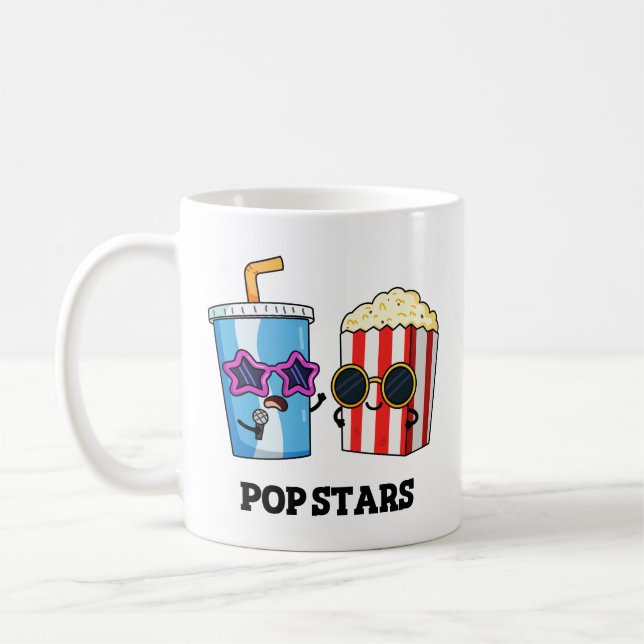 Pop Stars Der sonnige Snack Pub Kaffeetasse (Links)