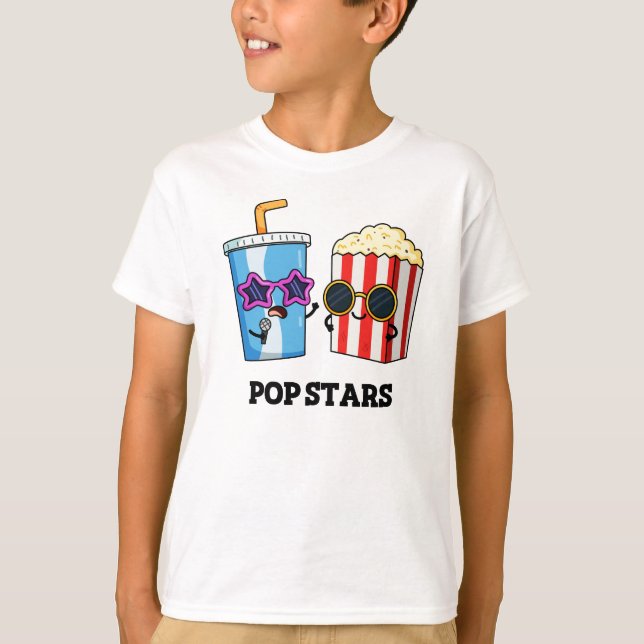Pop Stars Der sonnige Snack Pub T-Shirt (Vorderseite)