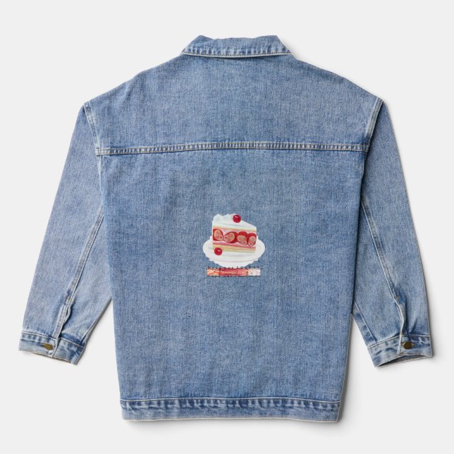 pop surrealism collage jeansjacke (Rückseite)