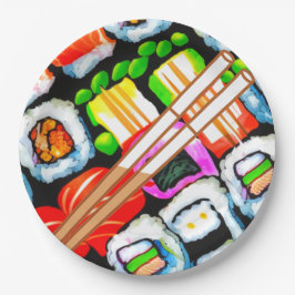 Pop Sushi Pappteller