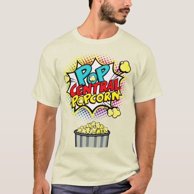 POP ! T-shirt Central Popcorn (Devant)