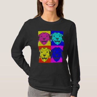 Pop-Tier Hund Hundebesitzer Haustierbesitzer Pug T-Shirt