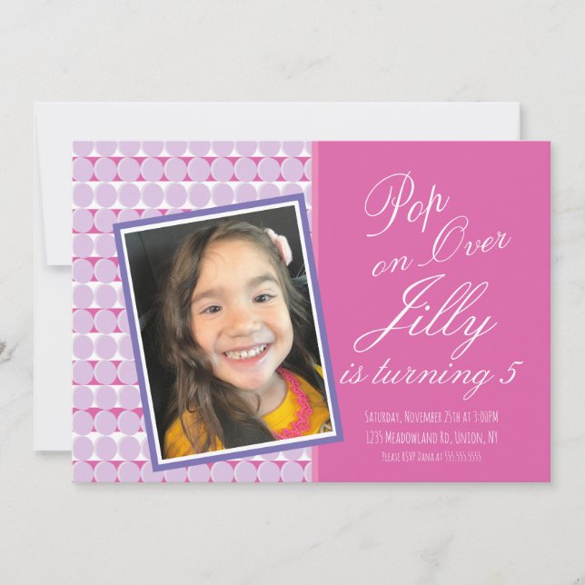 Pop Toys Sensory Geburtstagsparty (Vorderseite)