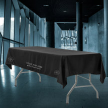 Pop-Up-Shop Geschäft Logo Promo Messe Schwarz