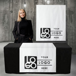 Pop Up Shop Table Runner Banner Market Booth Logo Wandteppich