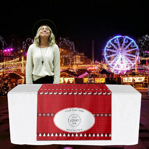 Pop Up Shop Tischtennisbanner Weihnachtsmarkt Verk Wandteppich