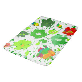 Pop Wasserfarbe Kunst Badematte