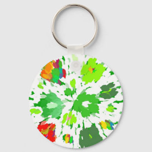 Pop Watercolor Schlüsselanhänger