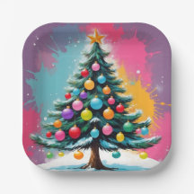 Pop Weihnachten mit Farbschatten