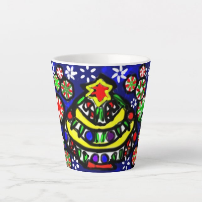 Pop Weihnachten Pepperminze Milchtasse (Vorderseite)