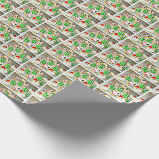 Pop Weihnachtskekse Geschenkpapier