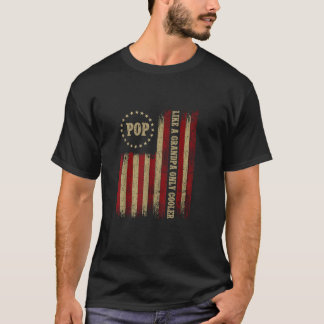 POP wie ein Opa NUR COOLER Funny Vathday G T-Shirt