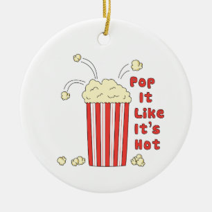 Pop wie es heiß ist keramik ornament