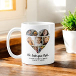 Pop Wir Liebe Sie hören Moderne Fotocollage Kaffeetasse<br><div class="desc">Die Pop,  die wir Liebe Sie hören Moderne Foto Collage Geschenk,  dass ihr Herz wärmen wird.</div>