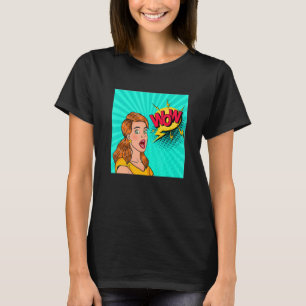Pop Wow Frauen Cool Bild Moderne Pop Outfit 1 T-Shirt