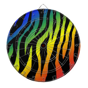 Pop Zebra Dartscheibe