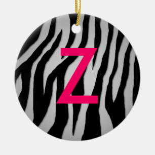 Pop Zebra Keramikornament