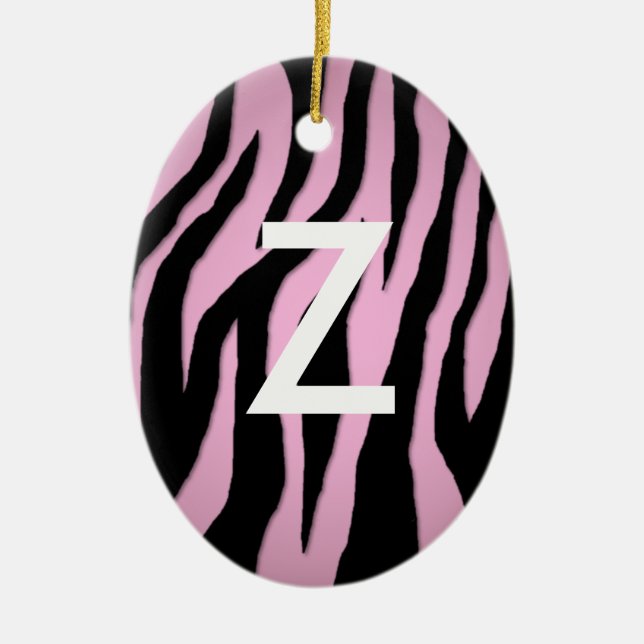 Pop Zebra Keramikornament (Vorne)