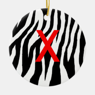 Pop Zebra Keramikornament