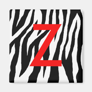 Pop Zebra Magnet