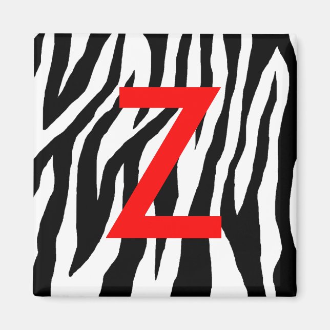 Pop Zebra Magnet (Vorne)