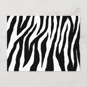 Pop Zebra Postkarte