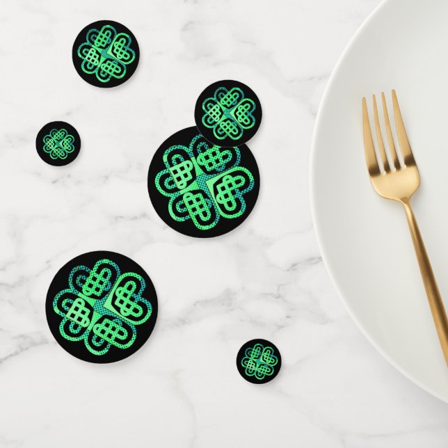 PopArt Celtic Knot Confetti Konfetti (Gruppe)