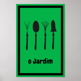 Popart Garden Poster