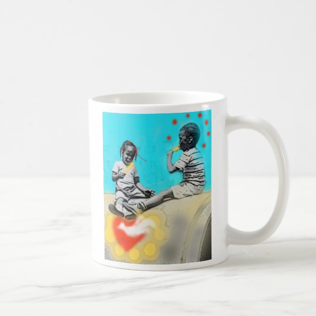 POPCICLE FRIEDENSLiebe-TASSE Kaffeetasse (Rechts)
