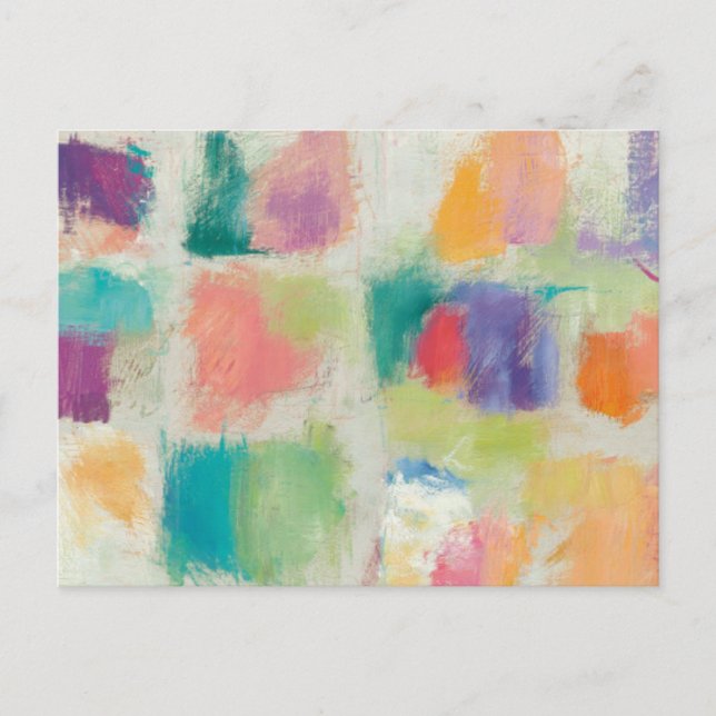 Popcles Horizontal Stone Abstrakt Print Postkarte (Vorderseite)