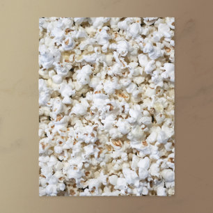 Popcorn a Plenty Holiday Postcard Feiertagspostkarte