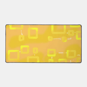 Popcorn Anime Desk Mat Jaune