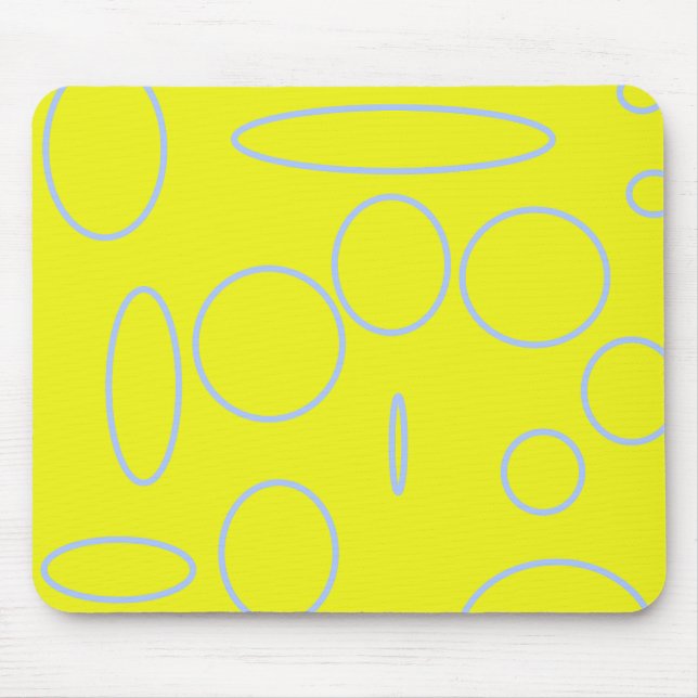 Popcorn Anime Loops Geometric Mousepad (Vorne)