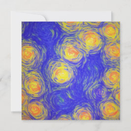 Popcorn Art Einladung