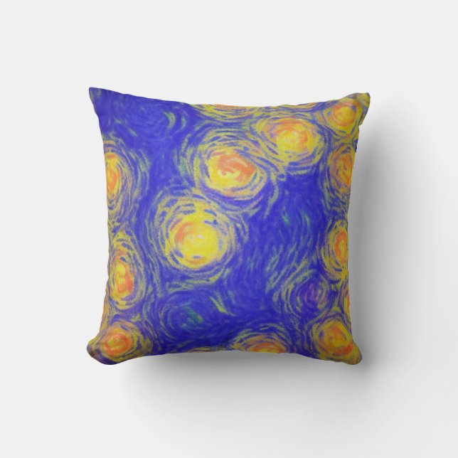 Popcorn Art Kissen (Vorderseite)